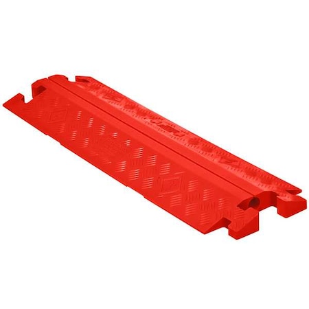 LINEBACKER Cable Protector,Split Top,1 Channel,3ft.