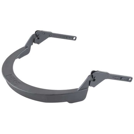 DELTA PLUS Faceshield Bracket,Nylon,Black