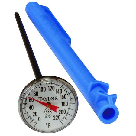 TAYLOR Mechanical Food Service Thermometer,6& L