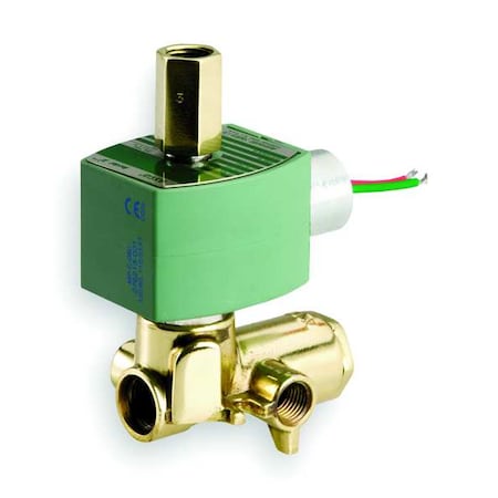 REDHAT Solenoid Valve with ManualOperator,Brass