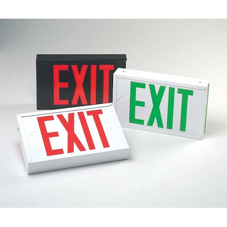 BIG BEAM Ext Sgn,Steel,Blk,12 21/64in,1.7W