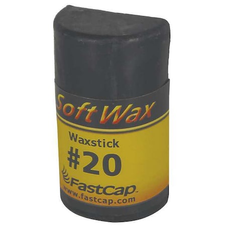 FASTCAP Soft Wax Filler System,1 oz,Stick,Black