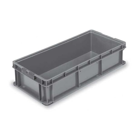 ORBIS Straight Wall Ctr,Gray,Solid,PP