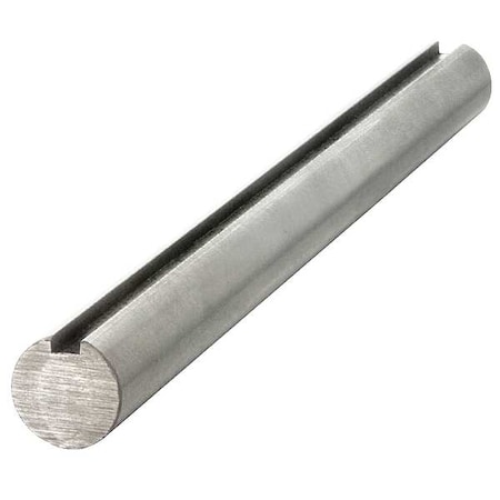 KEYSHAFT Keyed Shaft,1 1/4 in Dia.,24 in L,304 SS