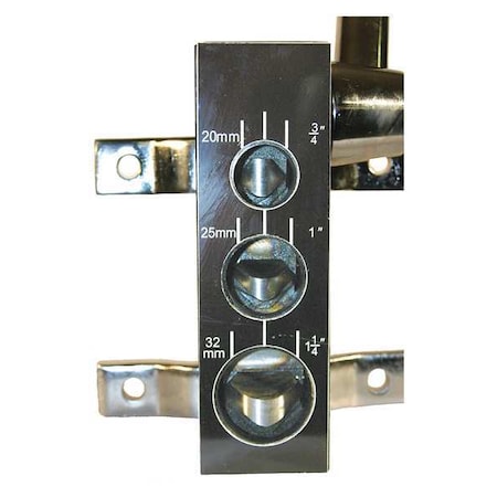 HECK INDUSTRIES Tube and Pipe Notcher,13/16& Notch