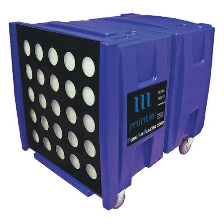 MINTIE TECHNOLOGIES Industrial Air Scrub,1200cfm,3Speed,Blue