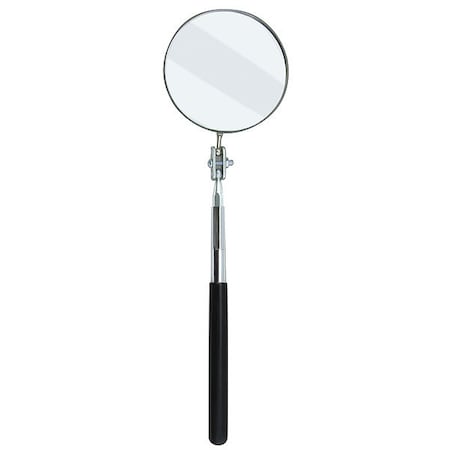 ULLMAN Inspection Mirror;Round;11 1/4"-15 1/4"