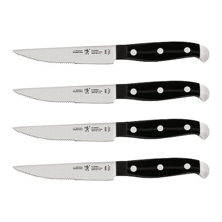 J.A. HENCKELS INTERNATIONAL Steak Knife Set,Statement,4pc