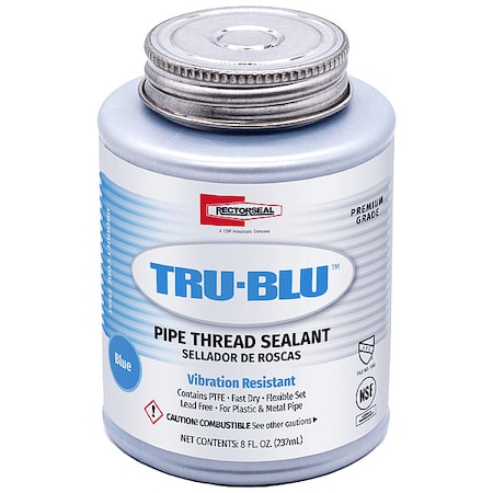 RECTORSEAL Pipe Thread Sealant,9.6076 fl oz,Blue