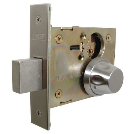 LIFE SAVER Knob Lockset,Mechanical,Mortise,Grd. 1