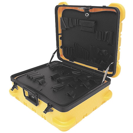 PLATT Military Tool Case Yel. 20.5X17.5X9.75&