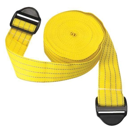 SENTRY Lock Buckle Prtctr Strap;158inL;Yllw;PK2