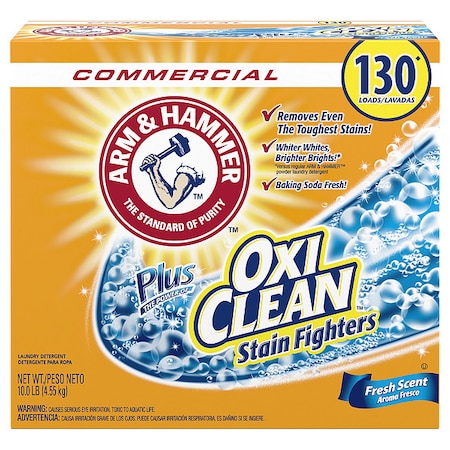 ARM &,amp, HAMMER Laundry Detergent,Box,9.9 lb,PK3