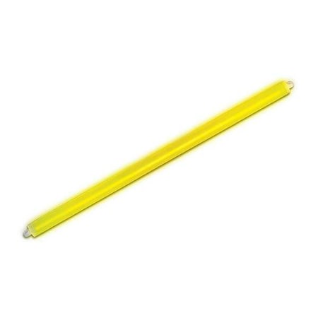 CHEMLIGHT BY CYALUME TECHNOLOGIES Lightstick,Yellow,12 hr.,15 in. L,PK5