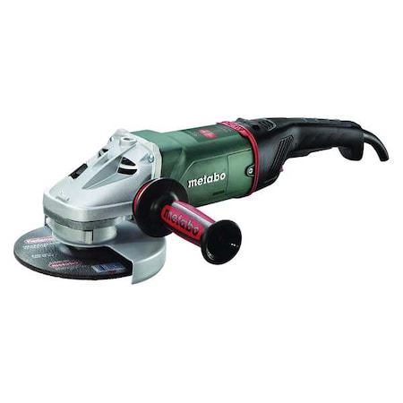 METABO Angle Grinder,15 A,Rat Tail,12.6 lb