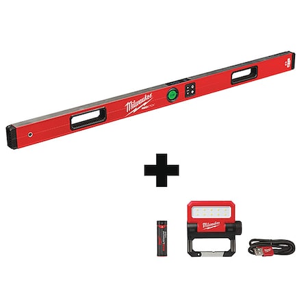 MILWAUKEE TOOL Digital Level,4V Lithium Battery,48