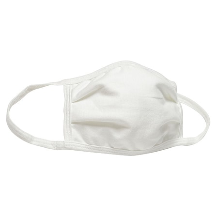 HANES Face Mask;White;Cotton;Reusable;PK5