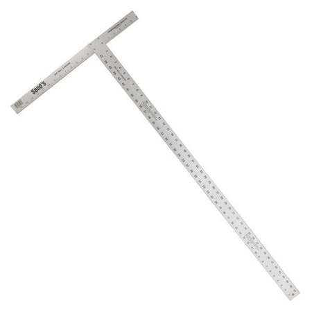 SANDS LEVEL & TOOL CO T-Square;Aluminum;48in. L x 2in. W