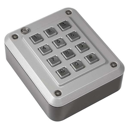STORM INTERFACE Access Control Keypad,AXS,Zinc,28VDC