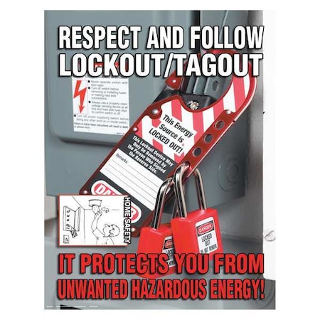 SAFETYPOSTER.COM Safety Poster,22 in x 17 in,Paper
