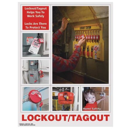 SAFETYPOSTER.COM Safety Poster,22 in x 17 in,Paper