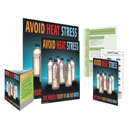 SAFETYPOSTER.COM Safe System Kit,Avoid Heat Stress,ENG