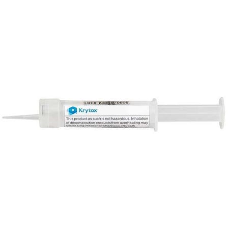 KRYTOX Grease, Syringe, 0.5oz