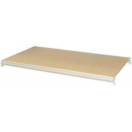 HALLOWELL Bulk Rack Shelf,14 ga,36inx3 1/8inx96in