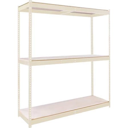HALLOWELL Boltless Shelving;24x84x72in; Strtr