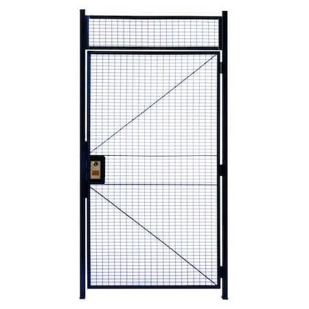WIRECRAFTERS Hinged Gate,3 ft x 7 ft 3-1/4 In
