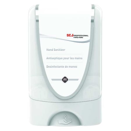 SC JOHNSON PROFESSIONAL Hand Sanitizer Disp,WH,1 L,1.2 L,4 inD