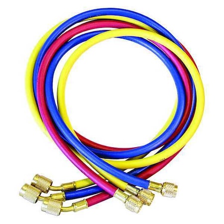 JB INDUSTRIES Hose Set,6 ft L,Blue/Red/Yellow,800 psi