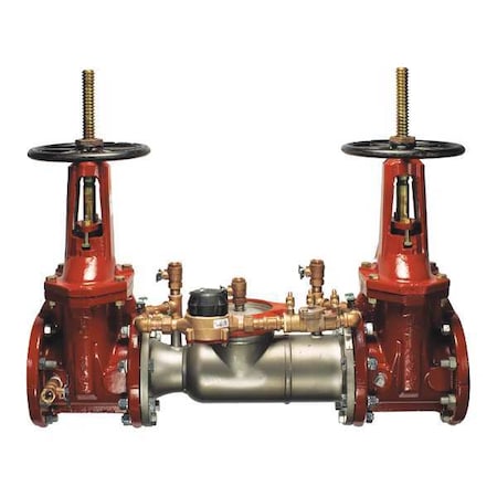WATTS Double Check Detector,774,12in,Flanged
