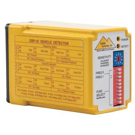 DIABLO CONTROLS Vehicle Detector;20 to 2000 MHz