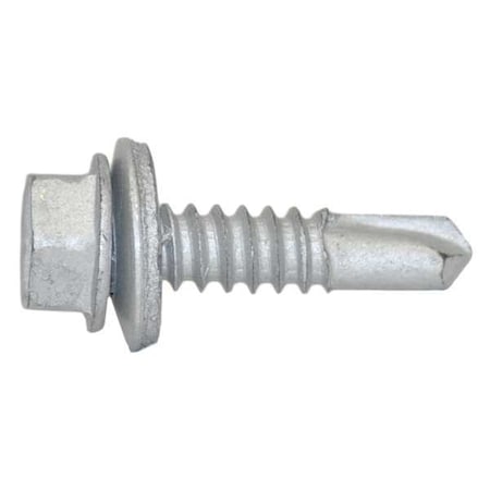 TEKS Drill Screw,Hex,1/4&,Climaseal,1&L,PK250