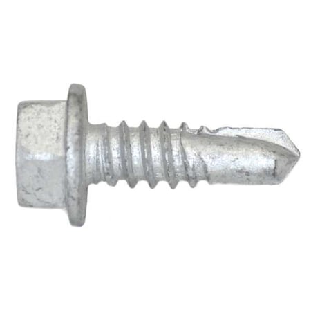TEKS Drill Screw,Hex,1/4&,Clima,3/4&L,PK500