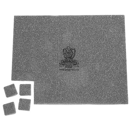 ARMOR SHIELD VCI Emitter Pads,1& W,PK2000