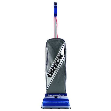 ORECK Upright Vacuum;39 cfm ;12" CleaningPath