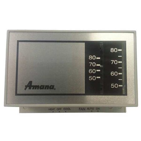 AMANA Mechanical Thermostat,Plastic,3-13/16inH