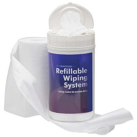 BEST SANITIZERS Refill  Wiping System,90 ct,Canister,PK6