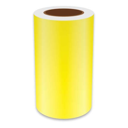 VNM SIGNMAKER Label Tape,Yellow,8in W,For Mfr No. VnM8