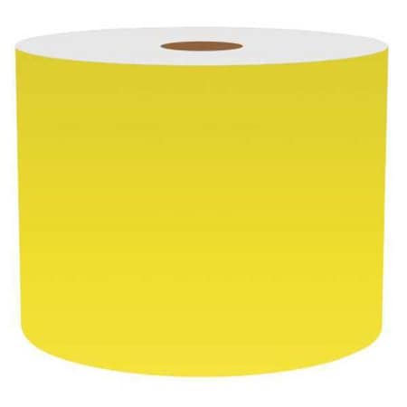 VNM SIGNMAKER Label Tape,Yellow,4in W,For Mfr No. VnM4
