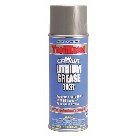 CROWN Multipurpose Grease,Lithium,11oz.