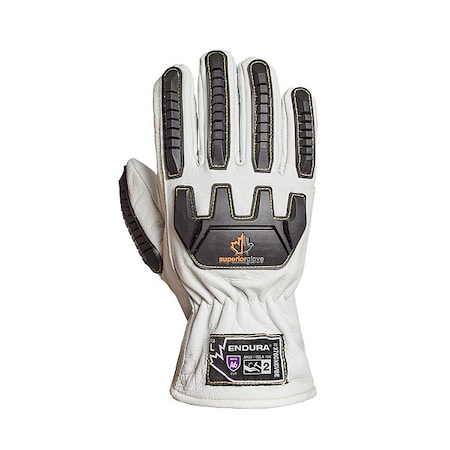 ENDURA Work Gloves,Drivers,3XL,Leather,PR