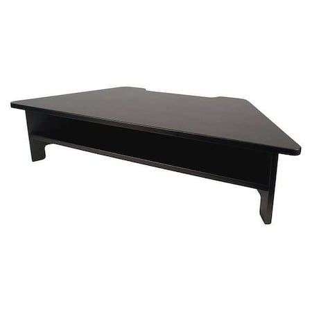 VICTOR TECHNOLOGY Monitor Stand,6 1/2 in H,Black