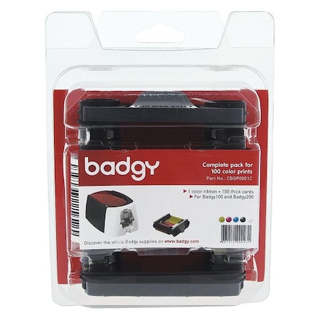 BADGY Card Printer;Color;8 in. H