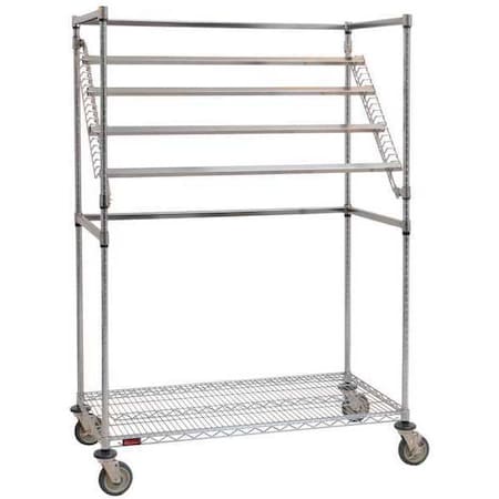 EAGLE GROUP Sterile Wrap Cart,60x68,Chrome,1 Shelf