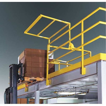 FABENCO Pivoting Mezz Gate,42 inx113 in