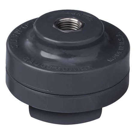 PLAST-O-MATIC Gauge Guard,For 1/2 in FNPT, PTFE Dia