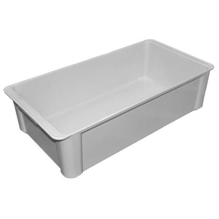 MOLDED FIBERGLASS Stking Ctr,White,Solid,FRP